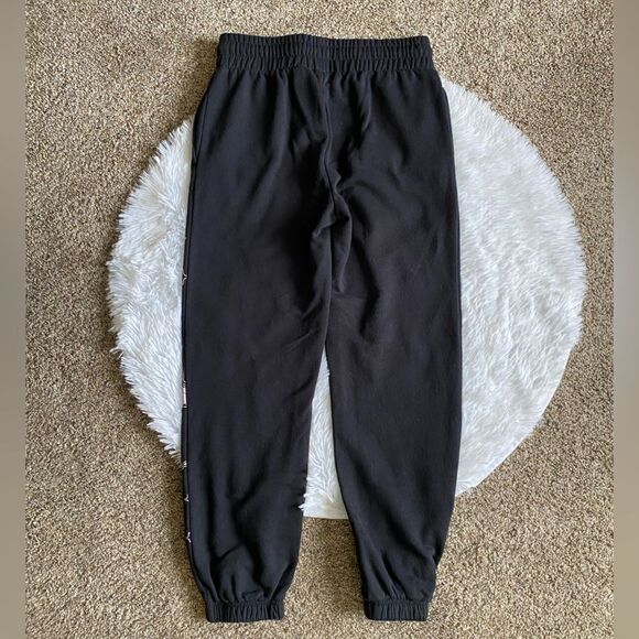 Tim Burtons Corpse Bride Sweatpants Black Pink Drawstring Waist Womens Medium - Picture 2 of 9